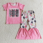 Happy New Year Pink Balloon Girl's Matching Clothes