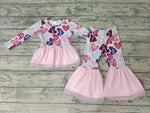 Boutique Love You XOXO Pink Tulle Cute Girl's Set