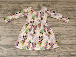 SALE GLD0158 New Cartoon Mouse Cute Girl's Dress