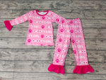 DADDY'S GIRL Pink Girl's Set Pajamas