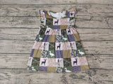 SALE GSD0152 Hunting Camo ArmyGreen Duck Girl's Dress