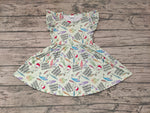 SALE GSD0155 Daddy's Fishing Buddy Girl's Dress