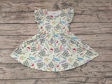 SALE GSD0155 Daddy's Fishing Buddy Girl's Dress