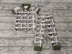 BSPO0044 MAMA'S BOY Camo Green Boy's Set Pajamas