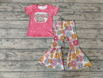 GSPO0317 MAMA's Girl Flower Pink Girl's Set