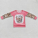 Wild Child Leopard Pink Girl's Boy's Matching Clothes