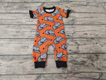 Cowboy Hat Black Star Baby Boy's Romper