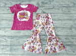 Daddy's Girl Mommy's World Flower Butterfly Girl's Set