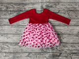 Valentine's Day LOVE Red Pink Tulle Girl's Dress