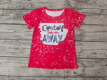 Cowboy take me away Red Girl's Shirt Top