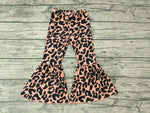 Fashion Leopard Girl's Flared Bell Bottom Pants