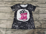 GT0125 Let's Go Girls Black Pink Girl's Shirt Top