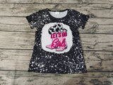 GT0125 Let's Go Girls Black Pink Girl's Shirt Top