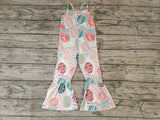 SR0205 Easter Egg Floral Girl's Jumpsuit