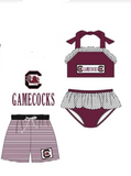 MOQ 8 pcs Each style Custom Style GAMECOCKS Swimwear