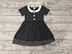GSD0285 New Tulle Black Cute Girl's Dress