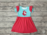 SALE GSD0250 Cartoon Princess Red Cute Girl's Dress