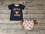 GBO0075 NOT IN THE MOOOOD Cattle Tassel Girl's Bummie Set