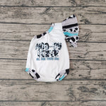 SR0320 Fashion Mooody Heifer girls Baby Cute Girl's Romper