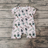 SR0259 Fishing Hook Buttons Baby Boy's Romper