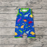 SR0342 Dinosaur Baby Boy's Romper