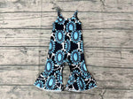 SR0369 Summer Turquoise Girl's Jumpsuit