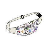 BA0009 Fashion Cartoon Castle Fanny pack Bag