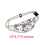 BA0009 Fashion Cartoon Castle Fanny pack Bag