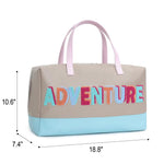 BA0063 ADVENTURE Colorful PU Bag Leather Duffle Bag