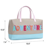 BA0063 ADVENTURE Colorful PU Bag Leather Duffle Bag