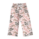 P0136 HOWDY Boots Hat Girl's Wide leg pants