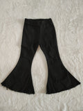 C8-2 Fashion Black Ripped Jeans Denim Pants