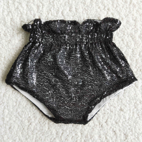 Black Sequins Baby Briefs Bummie Bloomies