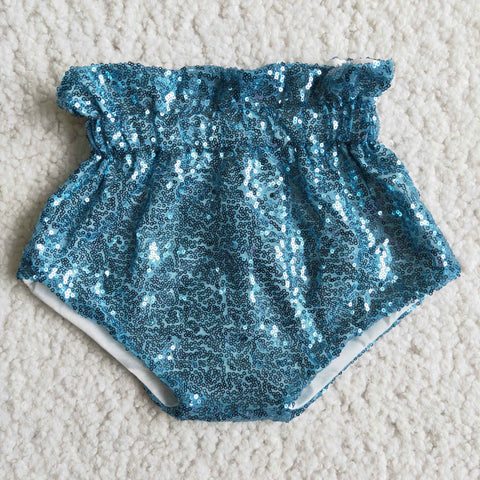 Blue Sequins Baby Briefs Bummie Bloomies
