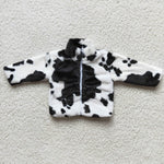 6 B0-19 Fashion Winter Cow Hot Plush Coat