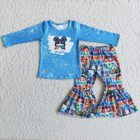 SALE 6 A7-3 New Kidlife Blue Girl's Outfits