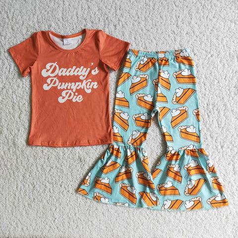 Daddy's Pumpkin Pie Orange Set