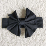 Black Baby Headwear Bow