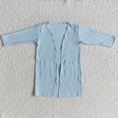 New Blue Children Cotton Cardigan