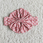 She is a wildflower pink dots Baby Headwear Bow