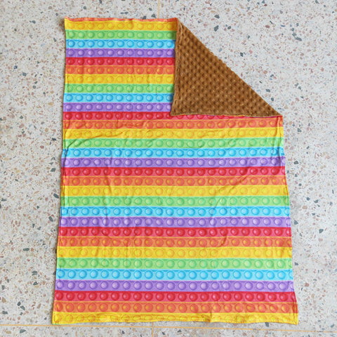 Colorful New Baby Blanket