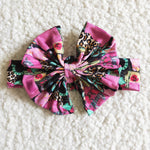 Buckle Up Buffercup Black Baby Headwear Bow