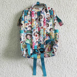 SALE Boutique Cartoon Flower Girl Backpack Diaper Bags