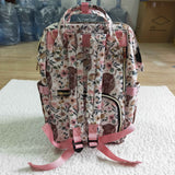 SALE Boutique Cow Flower Backpack Diaper Bags