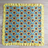 New Sunflower Yellow Leopard Blanket