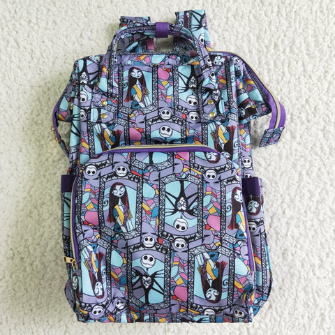SALE Boutique Halloween Backpack Skull Diaper Bags
