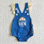 SR0035 Summer You are my sun shine Girl's Romper