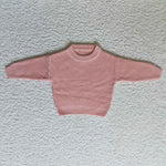 GT0036 Good Quality Winter Fashion Cute Pink Kid's Knit Sweater