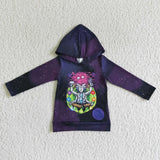 BT0052 Doctor Purple Planet Cartoon Hoodie Boy's Shirt Top