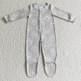 SALE LR0114  New Smiley Sleepers Cute Baby Girl's Boy's Romper